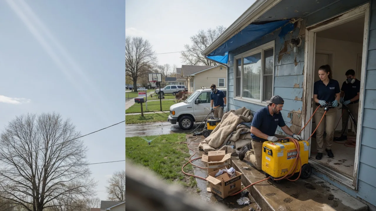 Basement Flood Cleanup in Geneva, OH near me